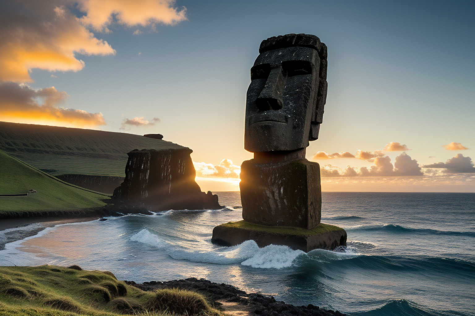 4. Moai Heykelleri